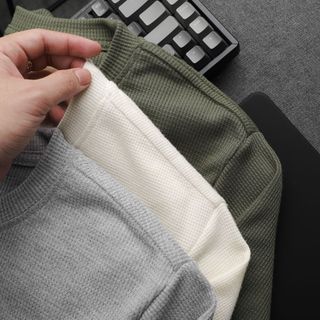 Áo thun cotton 4c nam, áo thun nam cao cấp, chất 100% cotton dệt tổ ong vừa dày mình, hình thêu đống màu tinh tế - size từ 55kg - 85kg