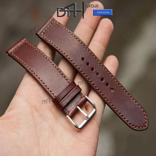 Dây đồng da da bò dày handmade may tay hoàn thiện cao giá sỉ