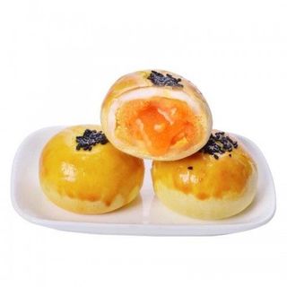 BÁNH TRỨNG MUỐI TAN CHẢY ĐÀI LOAN 500G - 9 CÁI BÁNH