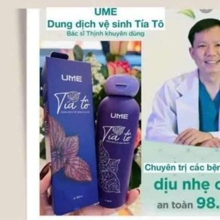 Dung dịch vệ sinh tía tô Ume
