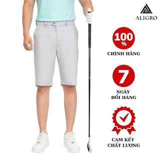 Quần short golf nam ALIGRO nhiều màu chất vải co giãn chống nhăn cực tốt, thoáng khí, thấm hút tốt QSMOG.8 giá sỉ