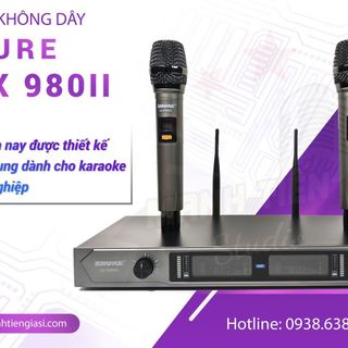 Micro không dây Shure ULX980II giá sỉ