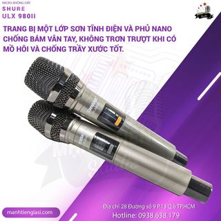 Micro không dây Shure ULX980II
