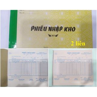 Phiếu nhập kho 16*20 (mẫu doanh nghiệp) - 2 liên