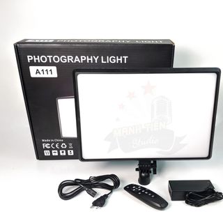 Đèn hỗ trợ Live Stream và chụp ảnh chuyên nghiệp - Photography light A111 - Studio light giá sỉ