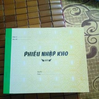 Phiếu nhập kho 3 liên