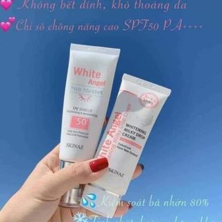 Kem dưỡng trắng da white angel