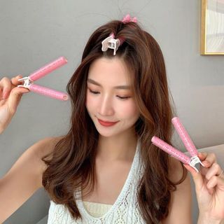 Set 2 Kẹp Phồng Chân Tóc Mái Tự Dính, Lô Tóc Mái, Lô Uốn Mái Thưa Hot Hàn Quốc giá sỉ