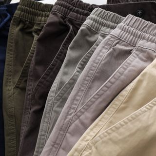 Quần ngố kaki lưng thun dây kéo có dây rút cao cấp co giãn, dày dặn, mềm mịn SỈ CHỈ TỪ 1 RI