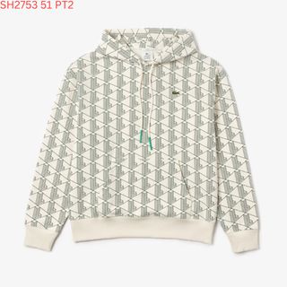 Áo hoodie LacosteL.A.C.O.S.T.E Họa tiết xanh