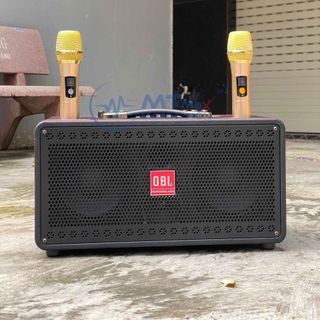 Loa Di Động Xách Tay QBL F26 Cao Cấp – 2 Bass đôi 16cm Công Suất 250W Tặng 5 Đèn MT7A Chuyên Decor
