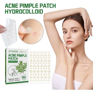 Miếng Dán Trị Mụn Trà Xanh tea tree Oil làm giảm mụn thâm, trị mụn (1hop/144mieng)