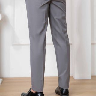 Quần kaki nam ALIGRO chất liệu kaki mềm mịn cao cấp dáng slimfit màu xám ALGK069