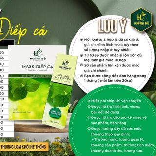 Mask diếp cá Huỳnh đỗ