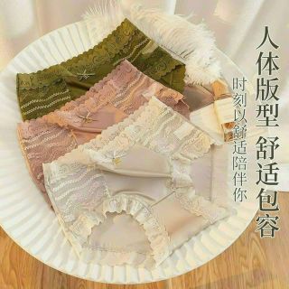 Quần ren lụa hai bên