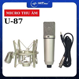 Micro Thu Âm, Livestream Cao Cấp U87 - Mic Thu Âm Hát Karaoke Online Chuyên Nghiệp giá sỉ