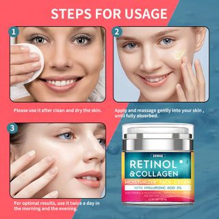 Kem RETINOL COLLAGEB Ngày Đêm Chuyên cải thiện chữa lành khắc phục sắc tố cho da 50ml