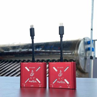 Dây livestream Stereo 3D AUDIO cho điện thoại - Dây livestream lightning (OTG)