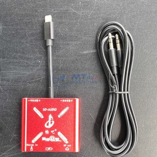 Dây livestream Stereo 3D AUDIO cho điện thoại - Dây livestream lightning (OTG)