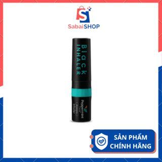 Ống hít mũi Thái Lan, ống hít thông mũi Peppermint Field Inhaler Black vị bạc hà ChuraiShop