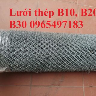 Lưới thép B10, B20, B25, B30 mạ kẽm làm hàng rào, chuồng trại chăn nuôi