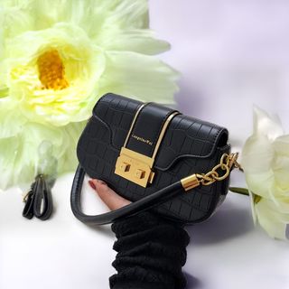 TÚI ĐEO CHÉO KHÓA VUÔNG HOTTREND HÀNG BAO SANG XỊN MỊN WH57 - WINNIE HOUSE