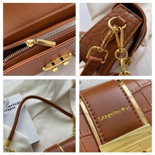 TÚI ĐEO CHÉO KHÓA VUÔNG HOTTREND HÀNG BAO SANG XỊN MỊN WH57 - WINNIE HOUSE