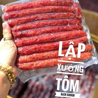 LẠP XƯỞNG TÔM TƯƠI ĐỘC ĐÁO 500G - WINNIE HOUSE