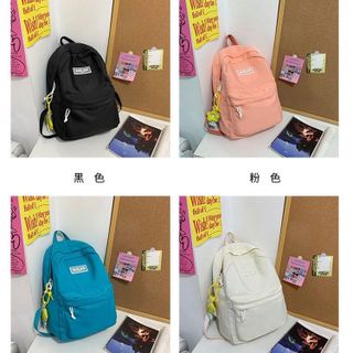 BALO NỮ ULZZANG HÀN QUỐC ĐI HỌC PHỐI MÀU CÁ TÍNH TN317 - WINNIE HOUSE giá sỉ