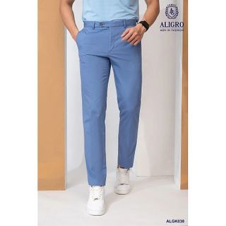 Quần Kaki Nam Aligo Xanh Dương ALGK030
