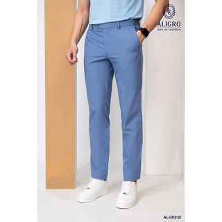 Quần Kaki Nam Aligo Xanh Dương ALGK030