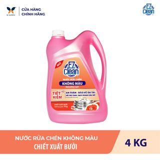 NƯỚC RỬA CHÉN KHÔNG MÀU 4 KG ĐẬM ĐẶC X5 LẦN VÀ A.N T.OÀN - EZ CLEAN