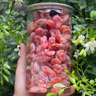 Ô MAI XÍ MUỘI ĐÀO HỒNG KHÔNG HẠT NGON TUYỆT 500G - WINNIE HOUSE