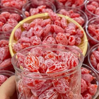 Ô MAI XÍ MUỘI ĐÀO HỒNG KHÔNG HẠT NGON TUYỆT 500G - WINNIE HOUSE