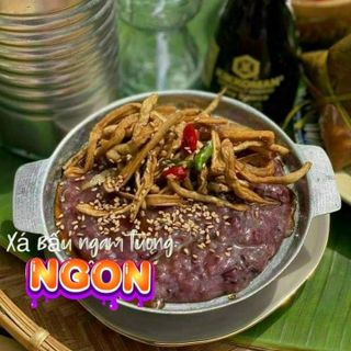 XÁ BẤU TRỘN NƯỚC TƯƠNG TỎI ỚT, CÓ THỂ ĂN CHAY 500G - WINNIE HOUSE