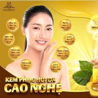Cao Nghệ Collagen X3 Mỹ Phẩm Đông Anh - phục hồi da sau sinh, dưỡng ẩm, làm mềm da, mờ thâm nám 50g
