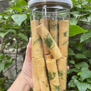 BÁNH ỐNG NGÒ NHÂN BƠ ĐẬU PHỘNG 500G - WINNIE HOUSE