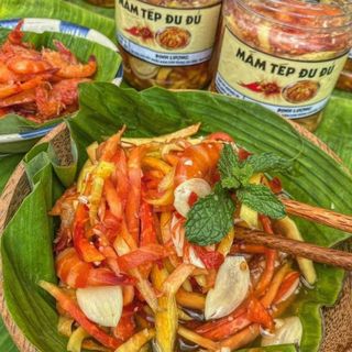 MẮM TÉP TRỘN ĐU ĐỦ NGON KHÓ CƯỠNG 400G - WINNIE HOUSE