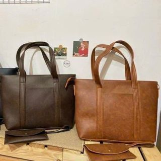 TÚI TOTE CÔNG SỞ ĐỰNG VỪA LAPTOP, SÁCH VỞ WH86 - WINNIE HOUSE