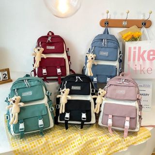 BALO ULZZANG HÀN QUỐC KÈM GẤU WH151 - WINNIE HOUSE