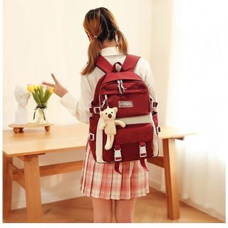 BALO ULZZANG HÀN QUỐC KÈM GẤU WH151 - WINNIE HOUSE