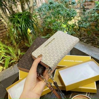 VÍ NỮ CẦM TAY NHIỀU NGĂN CÓ DÂY ĐEO FULL BOX WH175 - WINNIE HOUSE