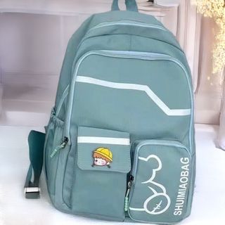BALO ULZZANG THỜI TRANG PHỐI HỌA TIẾT GẤU CHỐNG NƯỚC WH269 - WINNIE HOUSE