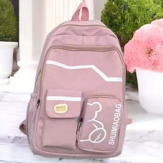 BALO ULZZANG THỜI TRANG PHỐI HỌA TIẾT GẤU CHỐNG NƯỚC WH269 - WINNIE HOUSE