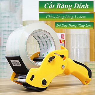 Cắt băng keo có cán tay cầm cao cấp Deli 803