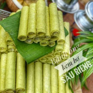 BÁNH ỐNG KEM BƠ SẦU RIÊNG, MÓN NGON PHÁ CÁCH ĐU TREND 290G - WINNIE HOUSE