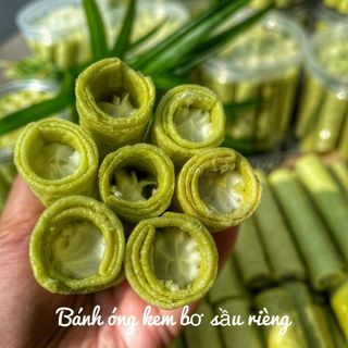 BÁNH ỐNG KEM BƠ SẦU RIÊNG, MÓN NGON PHÁ CÁCH ĐU TREND 290G - WINNIE HOUSE