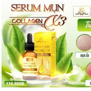 Serum Trị Mụn Collagen X3 Mỹ Phẩm Đông Anh - Khắc tinh tất cả các loại mụn cứng đầu 5ml giá sỉ