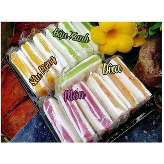 BÁNH IN CỐT DỪA TỨ VỊ THƠM NGON KHÔNG NGÁN 500G/HỘP - WINNIE HOUSE giá sỉ