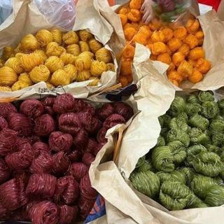 HỦ TIẾU RAU CỦ NGŨ SẮC 1KG - WINNIE HOUSE